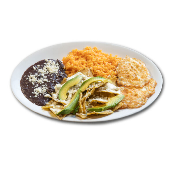 CHILAQUILES ROJOS O VERDES (solos)